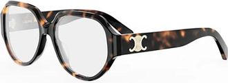 Celine Triomphe Optical Frame - unisex - Brillen - Bruin - 55 MM - Accessoires