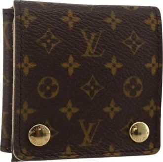 Louis Vuitton Pre-owned Wallets, female, Brown, Size: ONE SIZE Pre-owned Jewelry Box