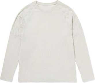 Freddy T-shirt Donna Manica Lunga Inserti Leopardati