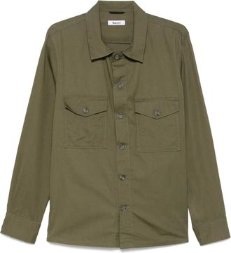 ERALDO Camicia con tasche cargo - Verde