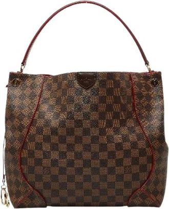 Louis Vuitton Pre-owned Shoulder Bags, female, Brown, Size: ONE SIZE Pre-owned Ca&iuml;ssa Damier Shoulder Bag