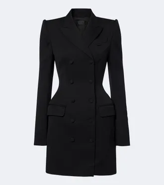 MUGLER Wool blazer dress