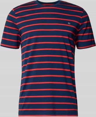 Christian Berg Regular Fit T-Shirt Mit Logo-Stitching in Dunkelblau, Gr&ouml;&szlig;e 3XL