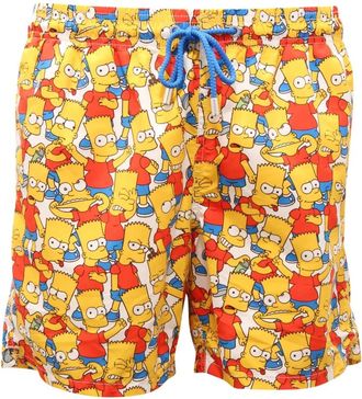 MC2 Saint Barth Gustavia Simpson Town - Heren - Strandmode - Geel - S - Badmode