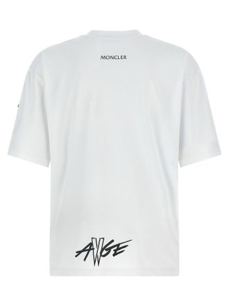 Moncler Quilted Print T-Shirt - Black