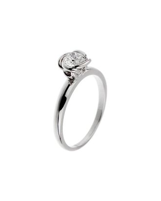Fred Perry Platinum 0.50 ct. tw. Diamond Fleur Celeste Ring (Authentic Pre-Loved)