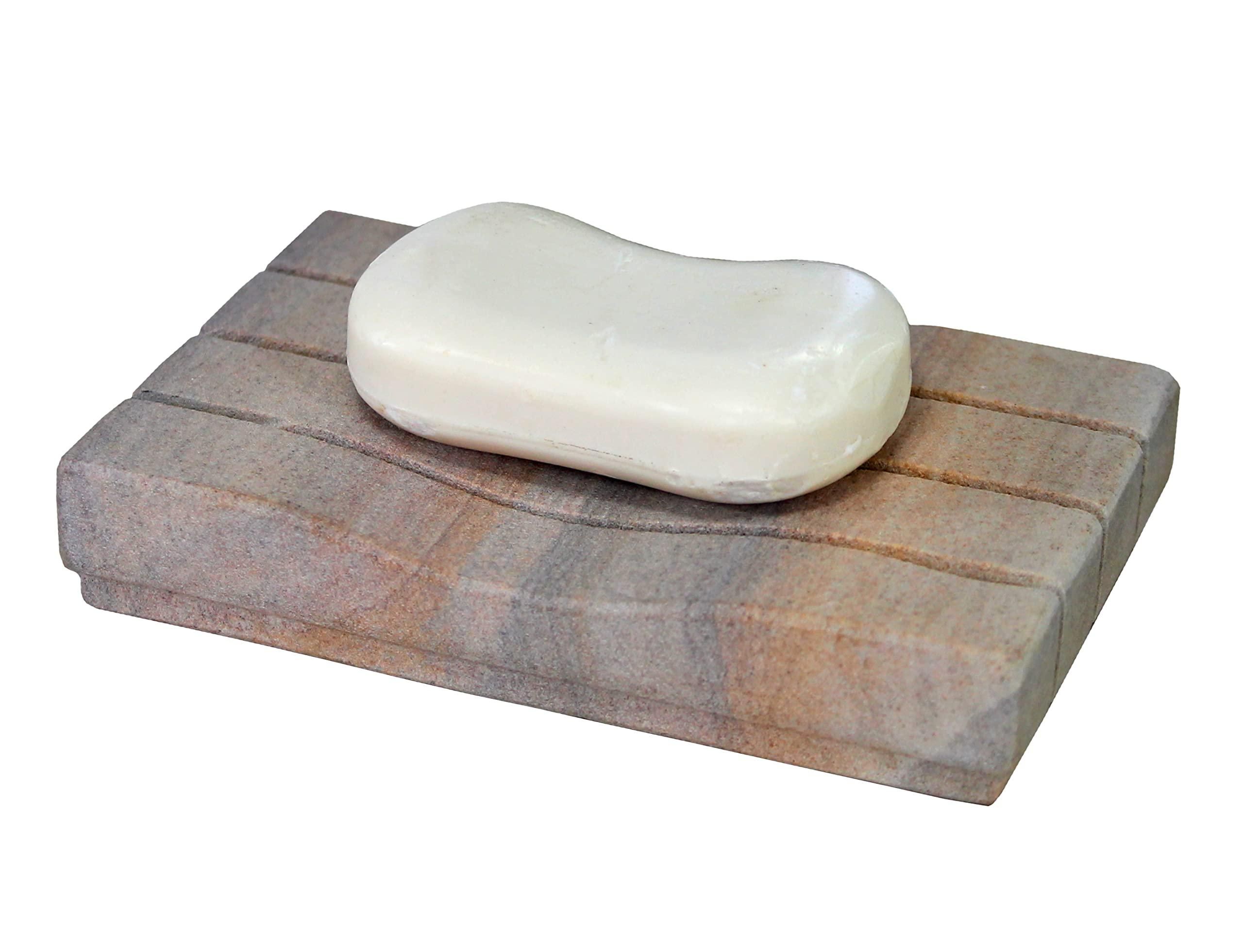 Spirella Seifenschale 'Freddo' | Hell Beige, Aus Polystyrol, Maße 12,5x8,6x2,3 Cm