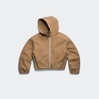 Canada Goose Chilliwack Wool Bomber (Women, Tan, L)