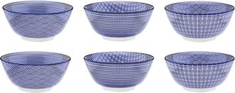 Bj&ouml;rn Borg Cuenco &Oslash;15cm - 6 Piezas - Azul oscuro