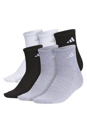 adidas Superlite 3.0 6-Pack Ankle Socks in White at Nordstrom Rack, Size Medium