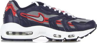 Nike Midnight Navy Low-Top Sneaker met Air Max - Heren - Hardloopschoenen - Veelkleurig - 45 EU - Fitness
