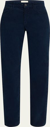 The Row Carlyl Corduroy Straight-Leg Pants