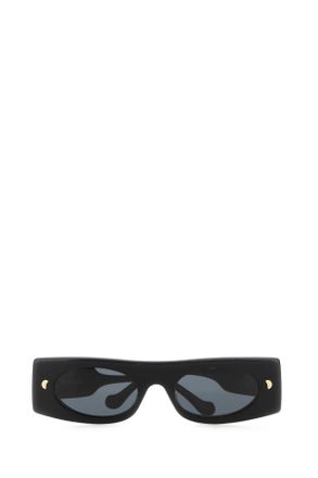 Nanushka Womens Black Bio Acetate Ruthie Sunglasses Exterior: Occhiali Da Sole