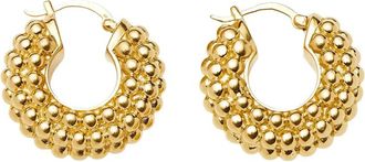 Missoma Baya 18kt Gold-plated Hoop Earrings - One Size