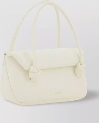 Jil Sander knot small leather shoulder bag