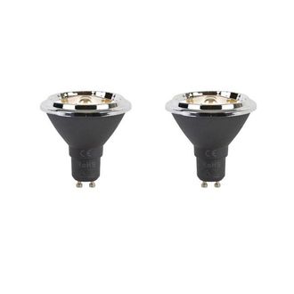 LUEDD LED lamp - set van 2 - GU10 - 6W - 2700K - 450LM - dimbaar