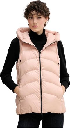 Geox Bleyze Vest - Dames - Bodywarmers - Roze - 2XL - Leer - Jassen
