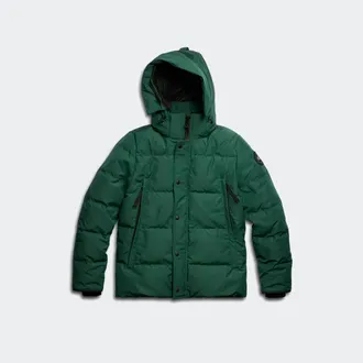 Canada Goose Wyndham Parka Black Disc (Men, Glade Green, XL)