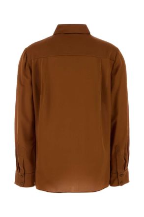 Zimmermann 5747tf251 Cara Caramel Exterior: Silk Camicie Shirt