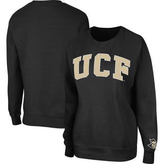 Colosseum Womens Colosseum Black UCF Knights Campanile Logo Pullover Sweatshirt at Nordstrom, Size Xx-Large