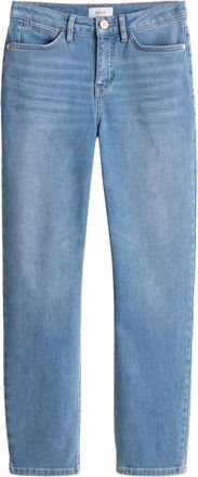 OPUS Dames, Jeans, Blauw, Maat: XL Leer