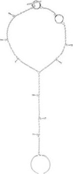Lucy Quartermaine Multi Drop Hand Chain in Sterling Silver at Nordstrom
