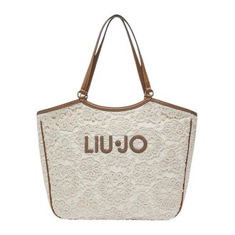 Liu Jo Tote Bags, female, Beige, Size: ONE SIZE L Tote