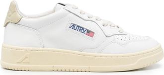Autry White Medalist Sneakers