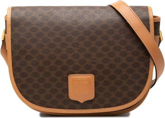 Celine Pre-owned Celine Macadam Coated Canvas Crossbody Ladies 8363W0QUQYW25GZ4