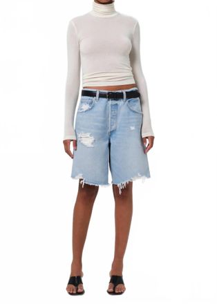 Citizens Of Humanity Ayla Baggy Shorts In Pagoda