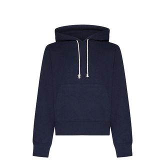 Saint Laurent Blue Cotton Mens Sweatshirt