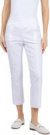 Elliott Lauren Control Stretch Crop Pants In White