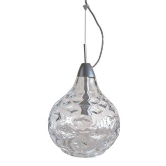 Tosel Suspensi&oacute;n vidrio transparente D30 cm