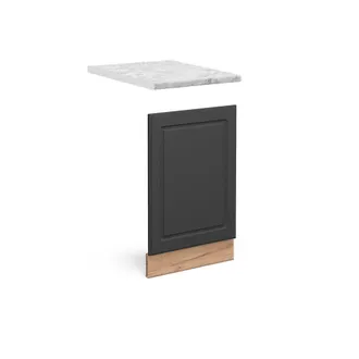 Vicco Panel Frontal Fame-line, Antracita-oro, 45 Cm, Et M&aacute;rmol