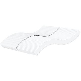 vidaXL Colch&oacute;n De Espuma Dureza H2 H3 Blanco 200x210 Cm Vidaxl