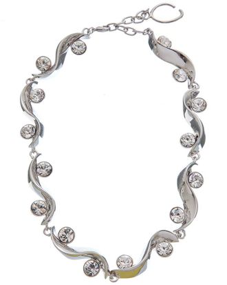 Oscar De La Renta Oscar De La Renta Crystal Wave Necklace