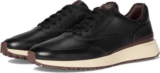 Cole Haan Premium Gentlemans Sneakers Runners Mens Sandals Black/Madeira/Angora : 11.5 D - Medium, Leather