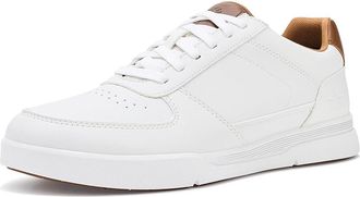 Dockers Brad Mens Shoes White/Dark Tan : 10.5 D - Medium, Faux Leather