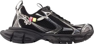 Balenciaga 3XL Charm Lage Sneakers - Dames - Sneakers - Zwart - 39 EU - Schoenen