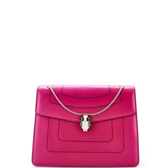 Bulgari Serpenti Forever Shoulder Bag Leather Medium