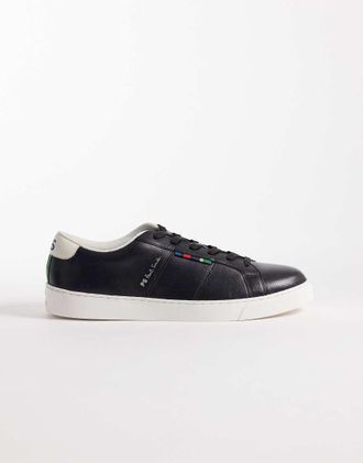 Paul Smith Sneakers sportive nere a righe-Nero