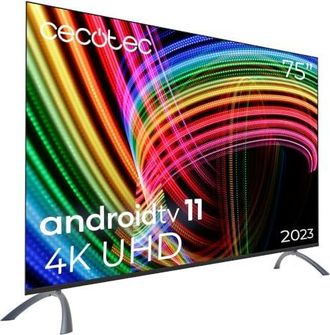 Cecotec Cecotec - Televisor Led 75 Smart Tv A3 Series Alu30075