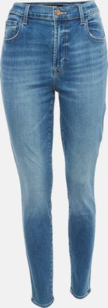 J Brand Blue Washed Denim Skinny Jeans M Waist 29