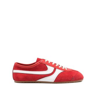 Dries Van Noten Suede Leather Sneakers