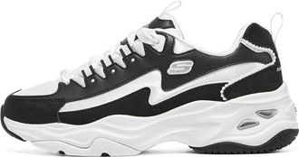 Skechers (WMNS) Skechers Dlites 4.0 White Black 896156-BKW