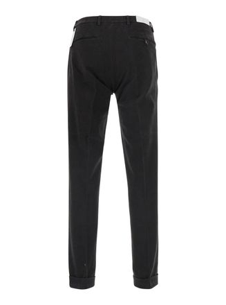 Michael Coal Mens Slim Fit Brown Cotton Pants Trousers
