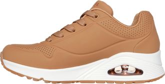 Skechers Womens Uno Stand on Air Sneaker, Brown 01, 2.5 UK