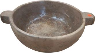 Wanderlust Deco Bowl vintage marr&oacute;n 36x36X43h cm