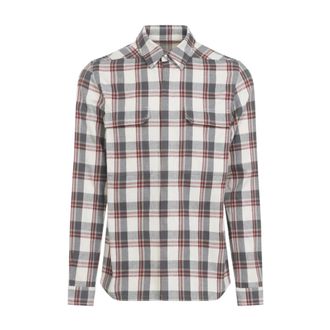 Rick Owens Casual Shirts, male, Multicolor, Size: M Outershirt