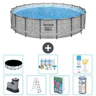 Bestway Piscina Bestway Steel Pro Max Redonda - 549x122 Cm - 8-piezas S556